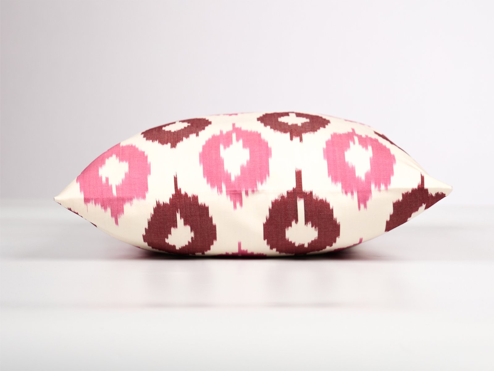 Pink Ikat Pillow Cover - Image 4