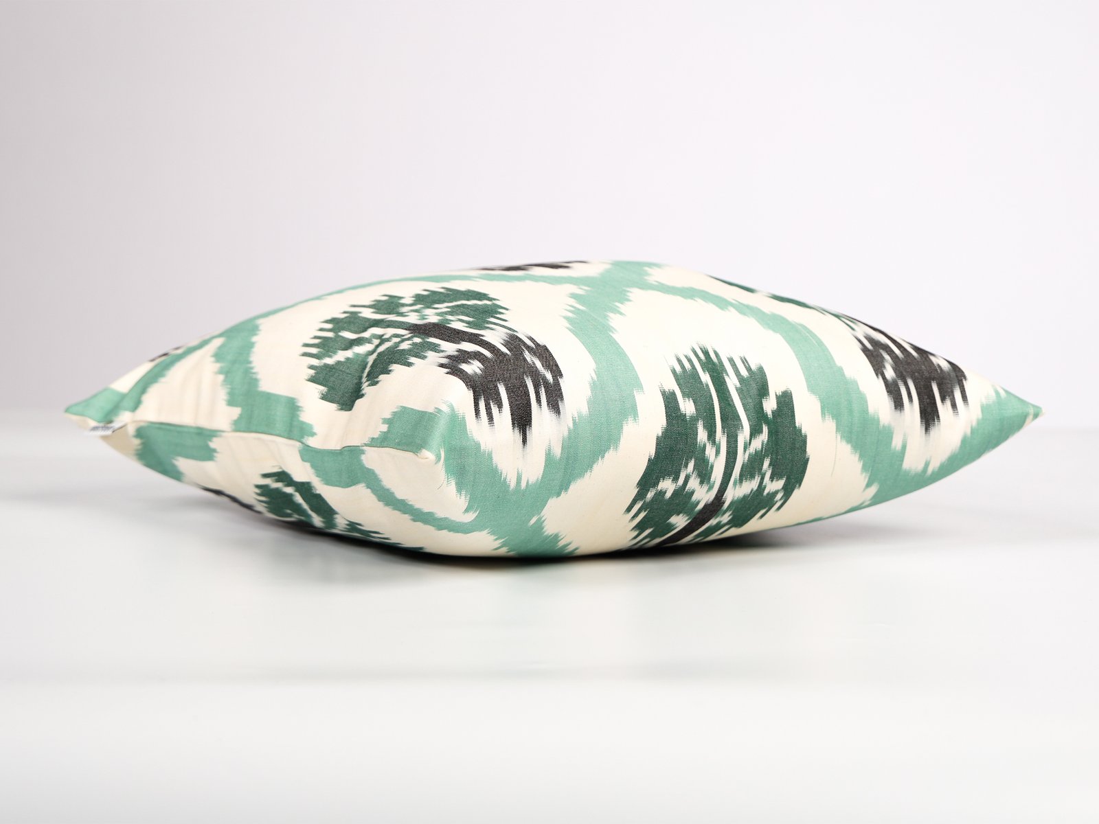 Mint Green Ikat Pillow Cover - Image 5
