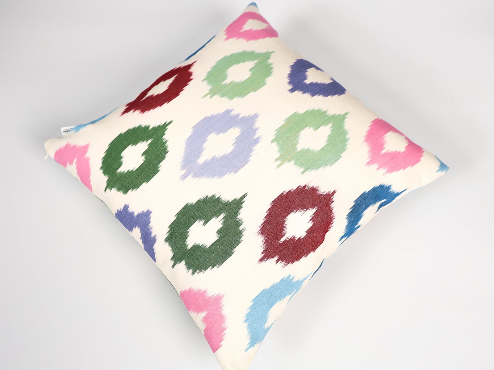 Multicolor Ikat Pillow Cover - Image 7