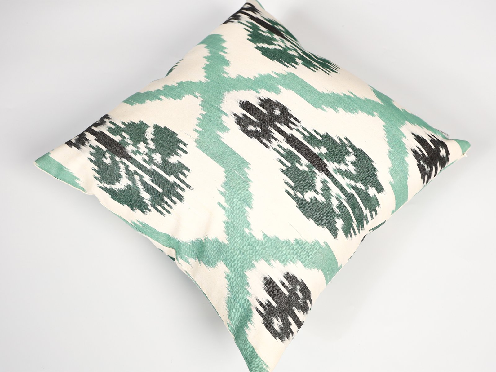 Mint Green Ikat Pillow Cover - Image 7