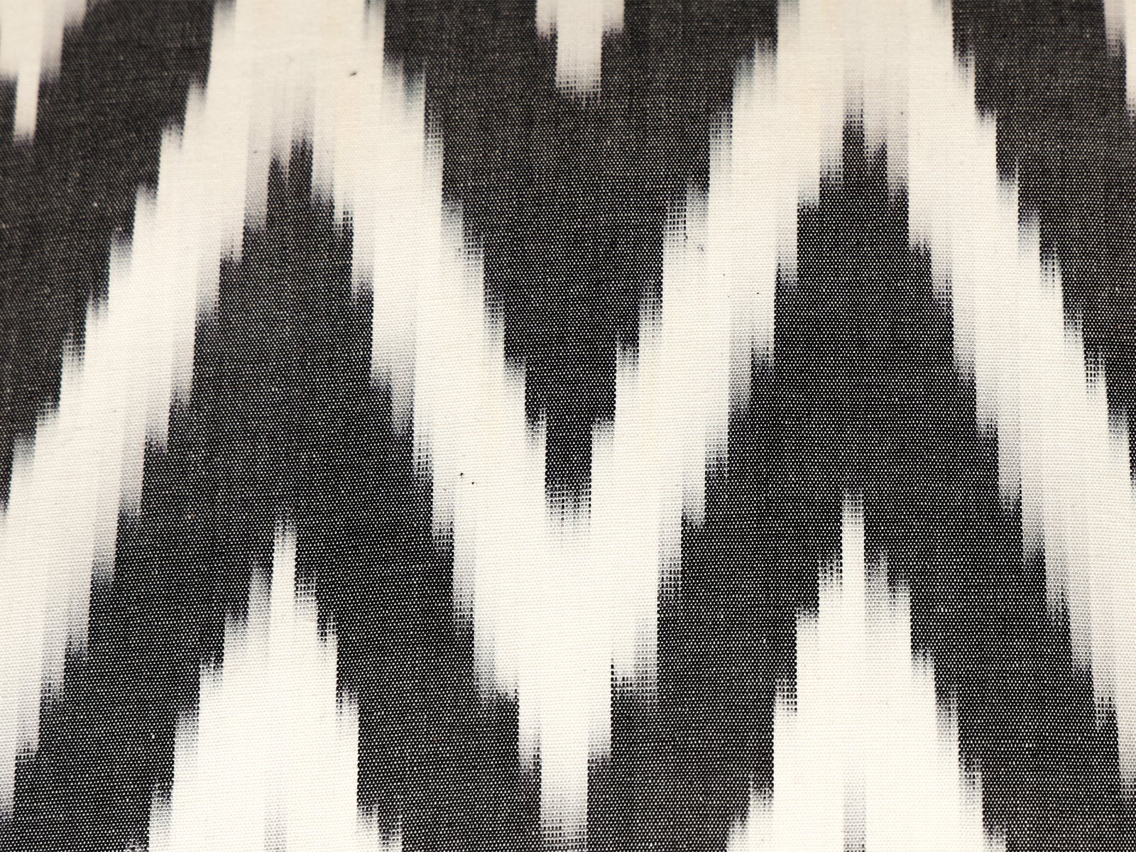 Black Chevron Ikat Cushion Cover - Image 8