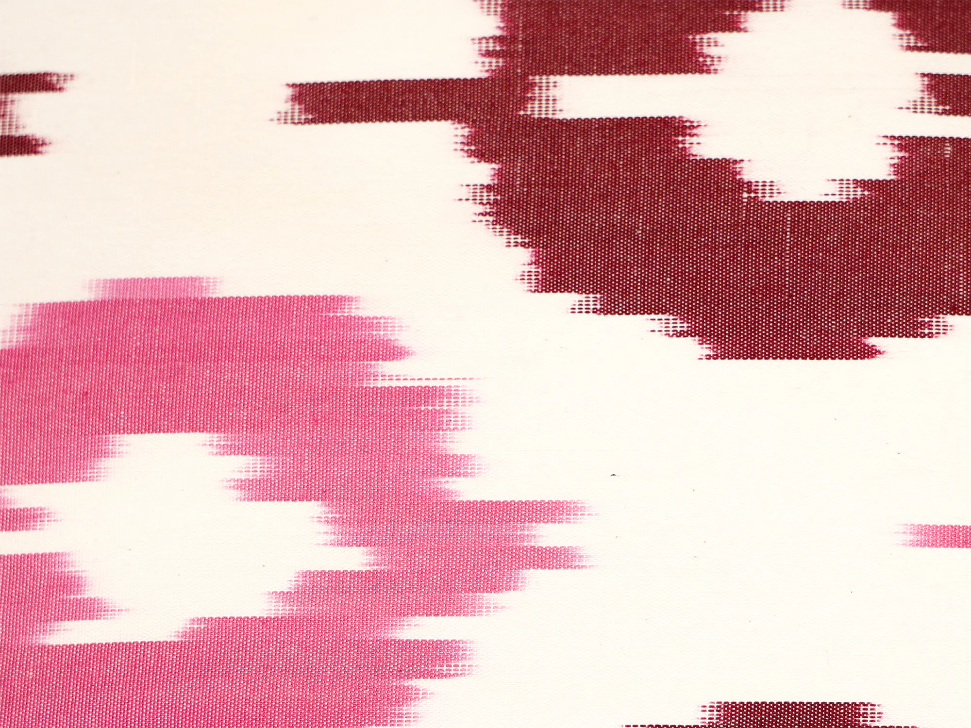 Pink Ikat Pillow Cover