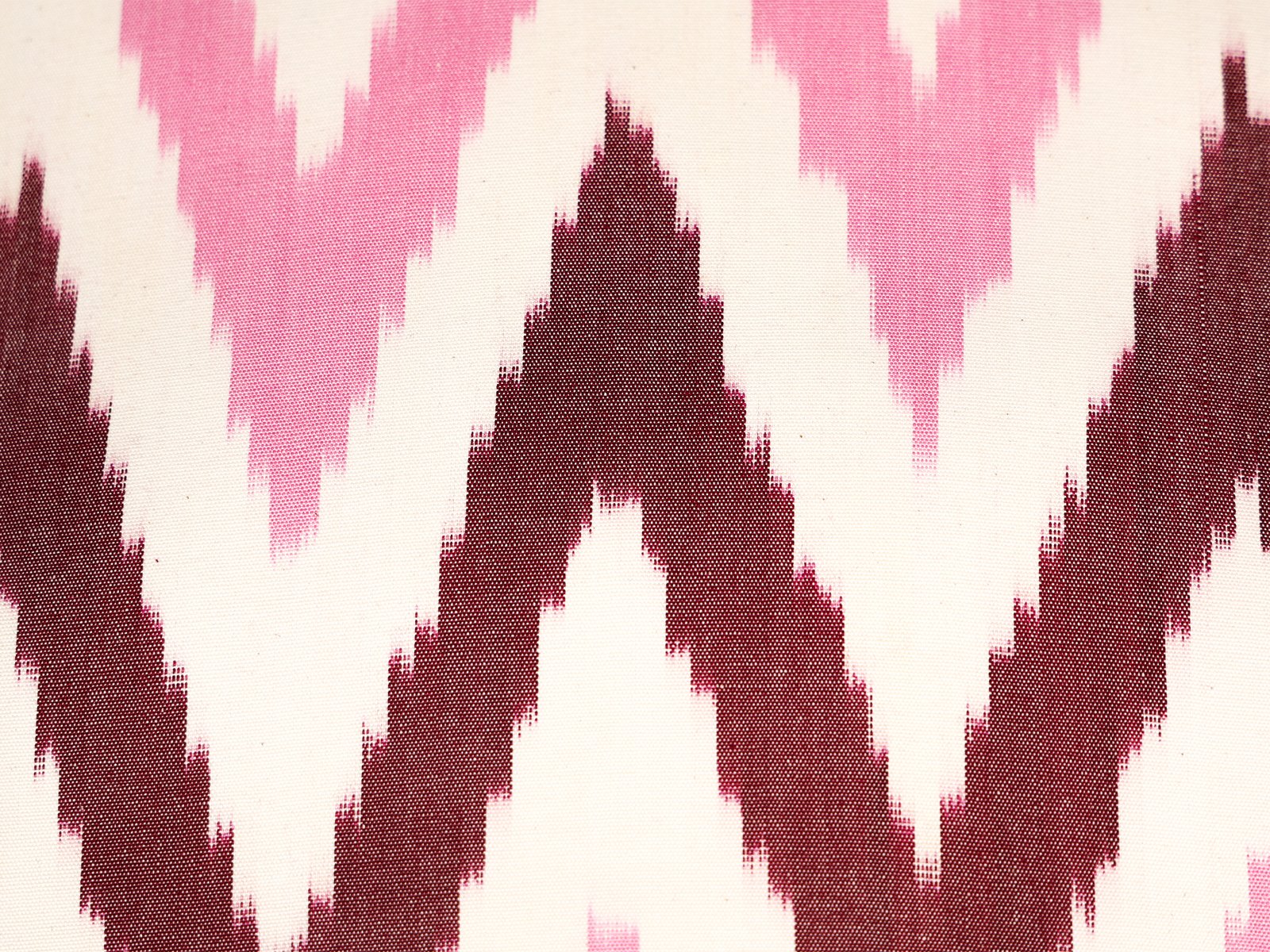 Pink Zigzag Ikat Cushion Cover - Image 8