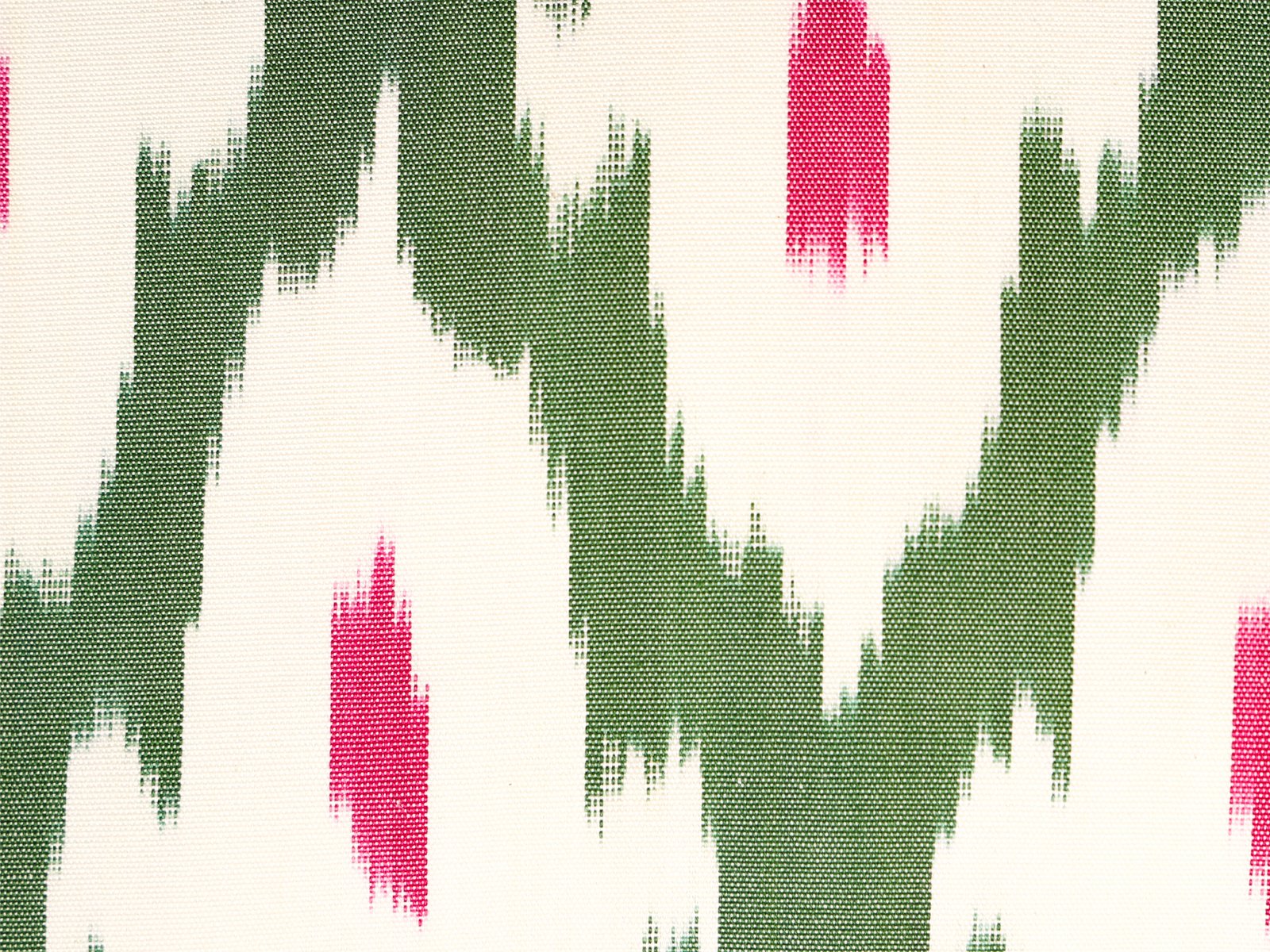 Green and Pink Ikat Pillow Cover - Image 6