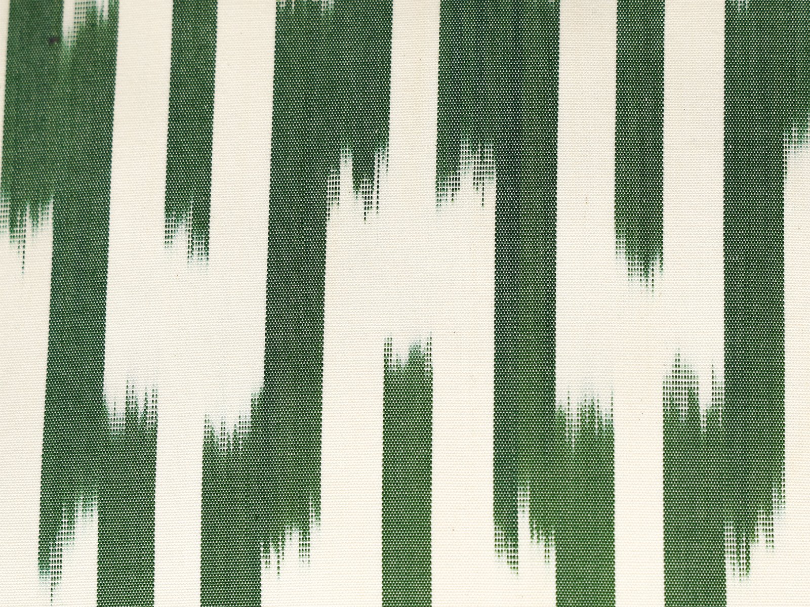 Green Striped Ikat Pillow Cover - Image 6