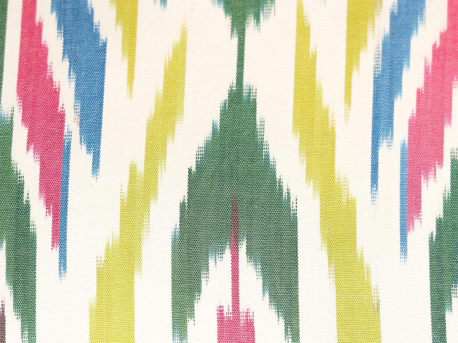 Multicolor Handmade Ikat Pillow Cover - Image 6