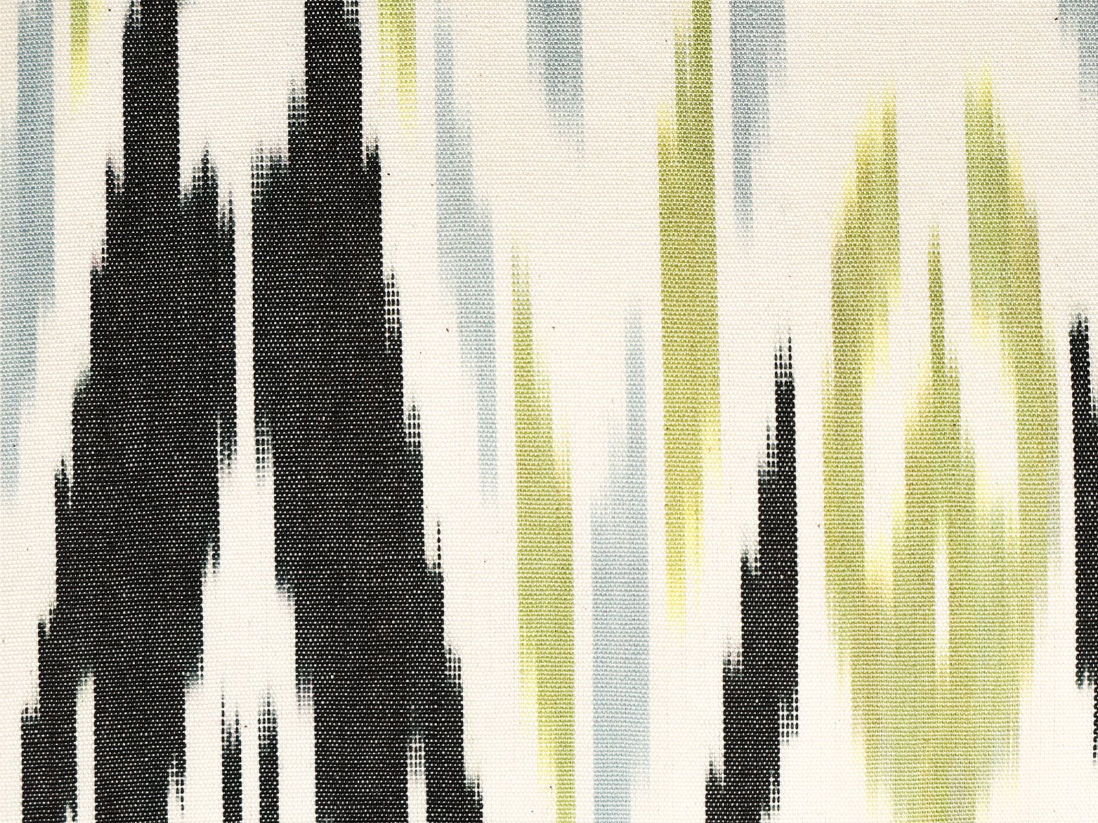 Black Zigzag Ikat Pillow Cover USA - Image 6