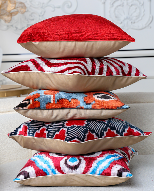 Ikat Cushions