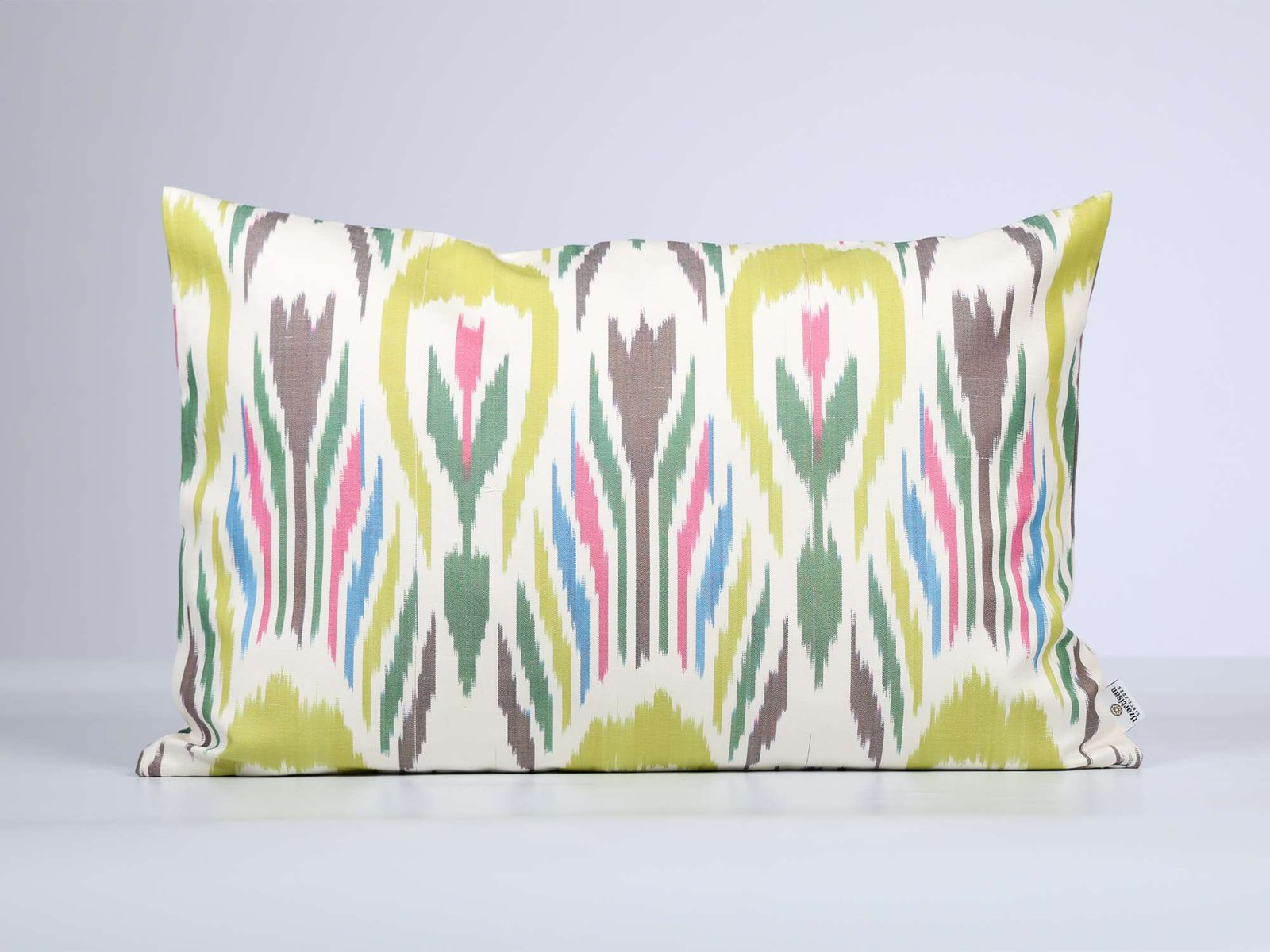 Boho Multicolor Ikat Cushion Cover - Image 2