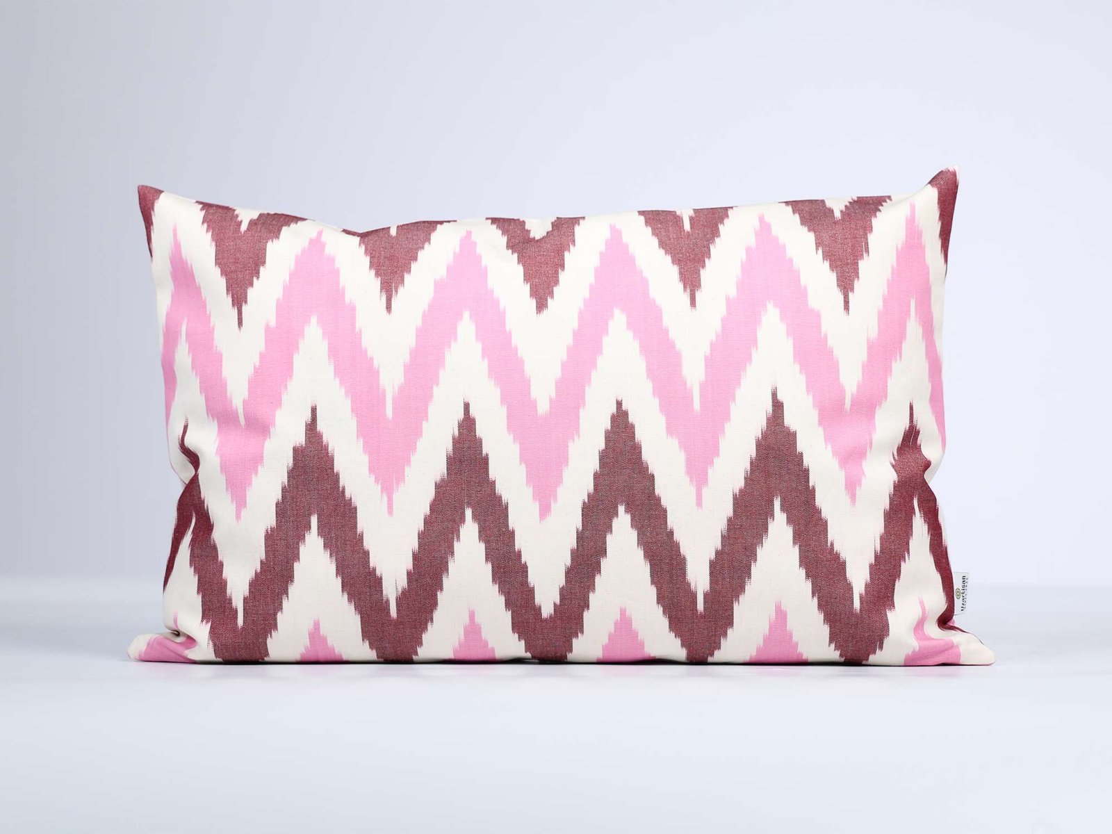 Pink Chevron Design Cushion Cover - Image 2