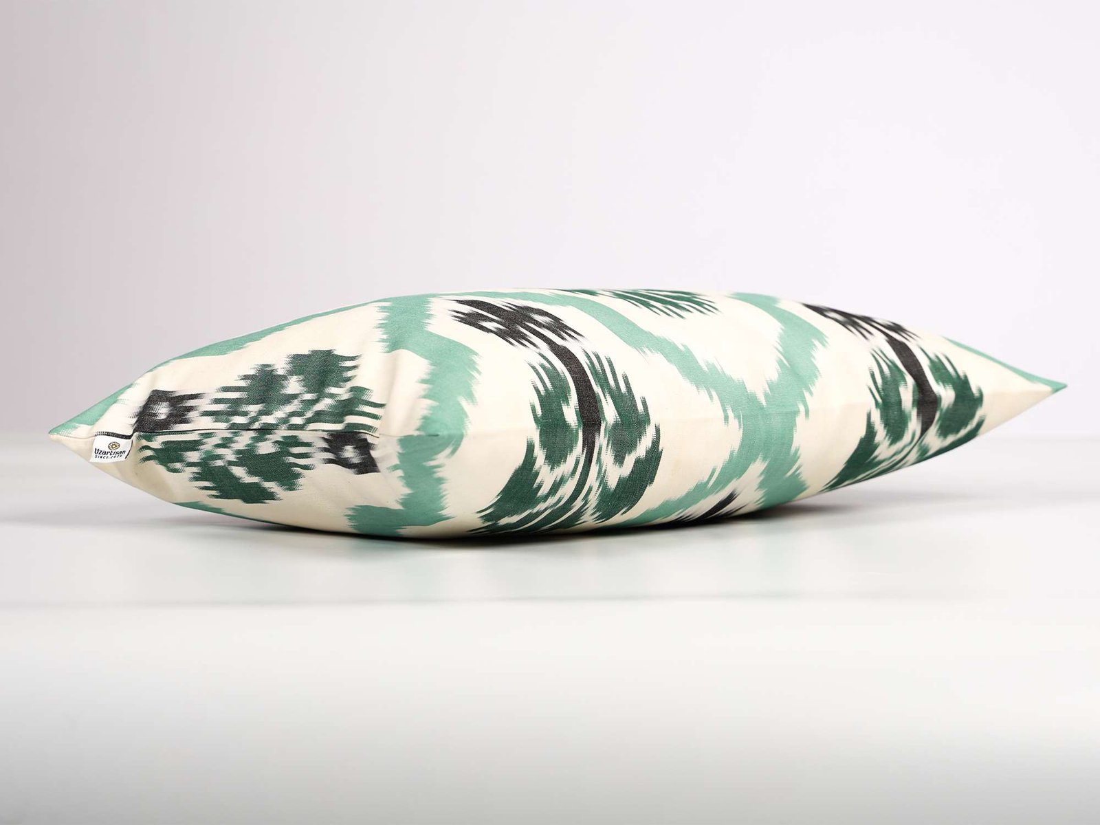 Mint Green Ikat Cushion Cover - Image 7