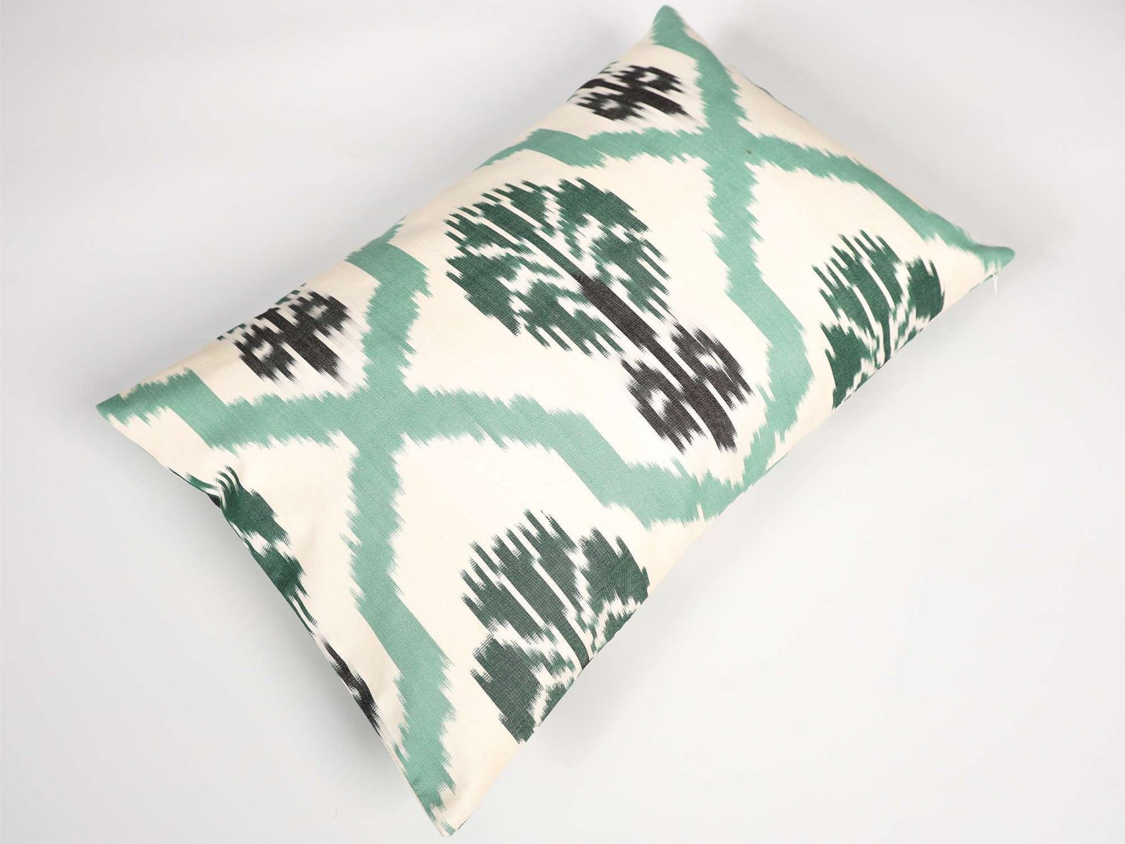 Mint Green Ikat Cushion Cover - Image 6