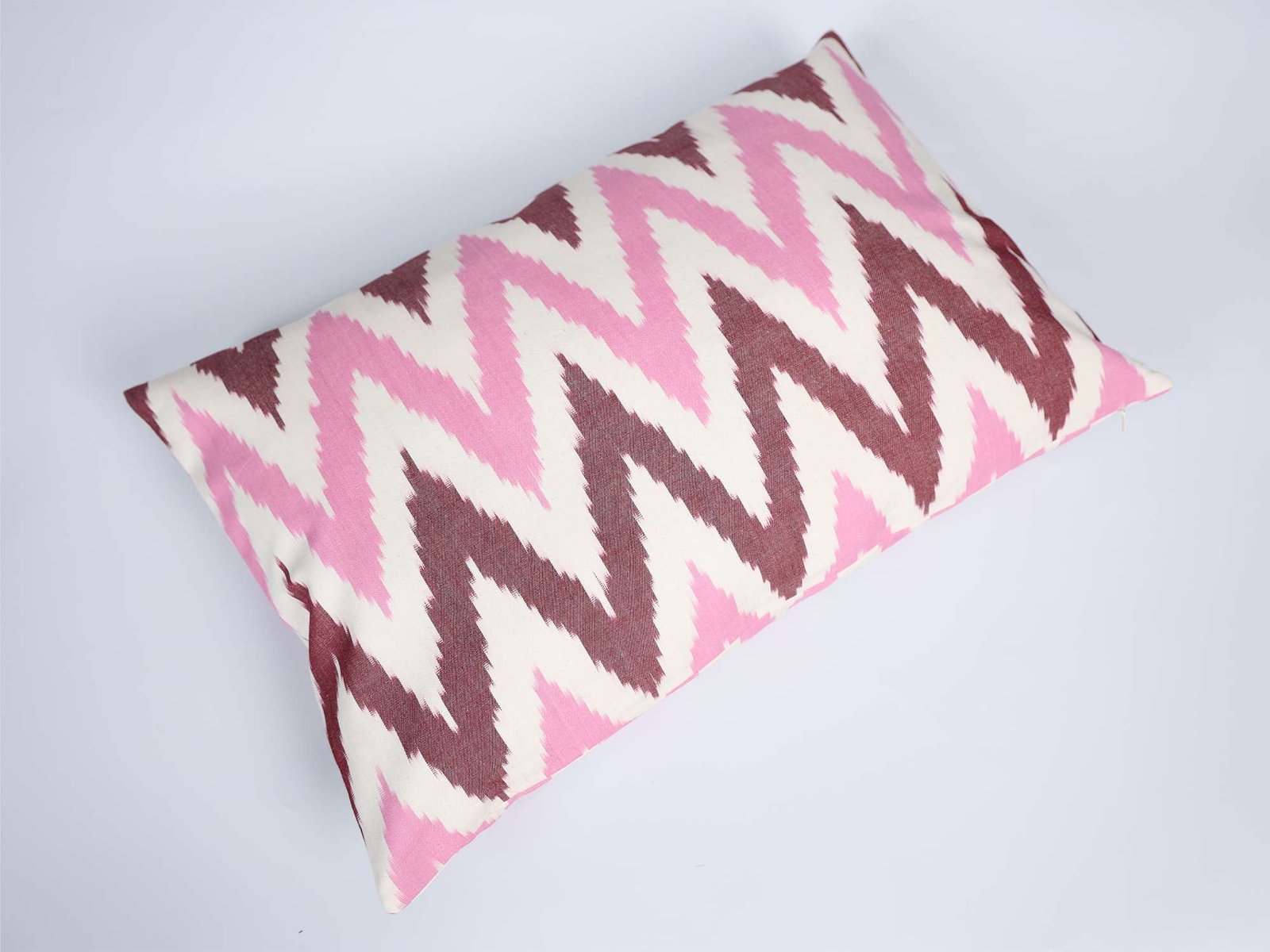 Pink Chevron Design Cushion Cover - Image 5
