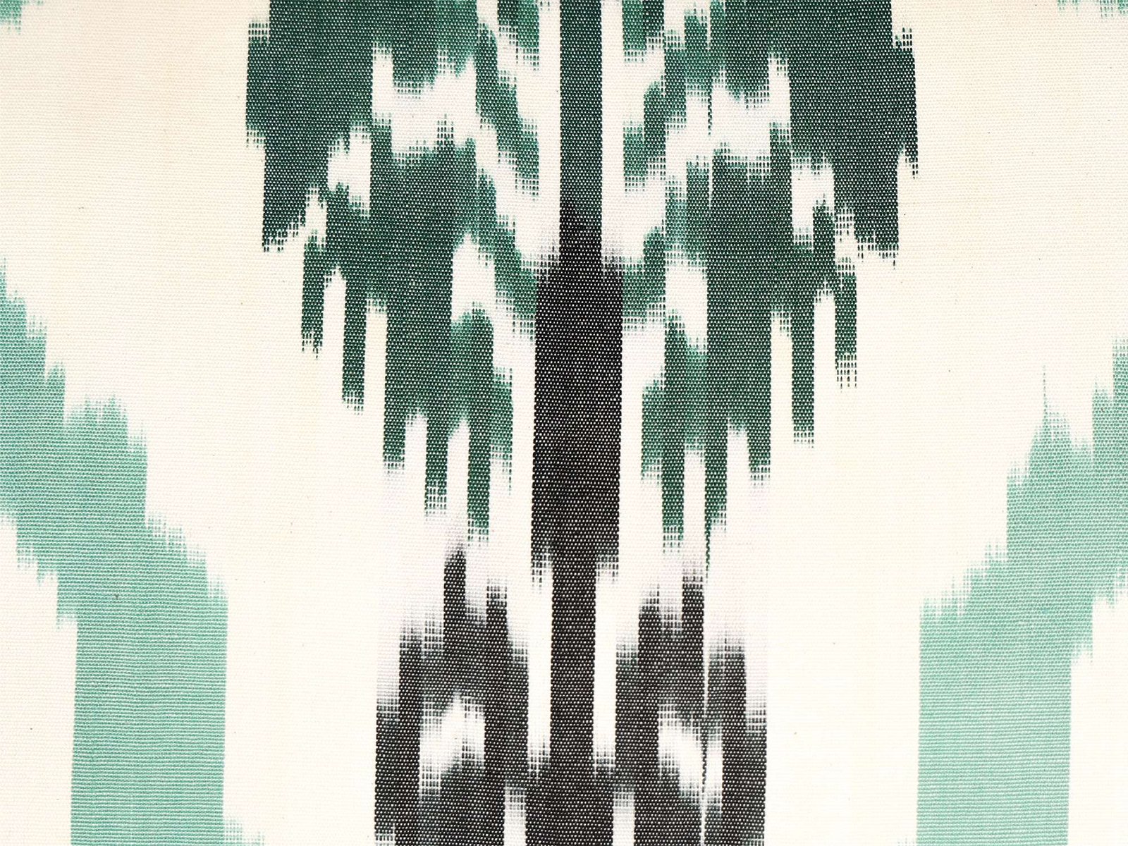 Mint Green Ikat Cushion Cover - Image 5