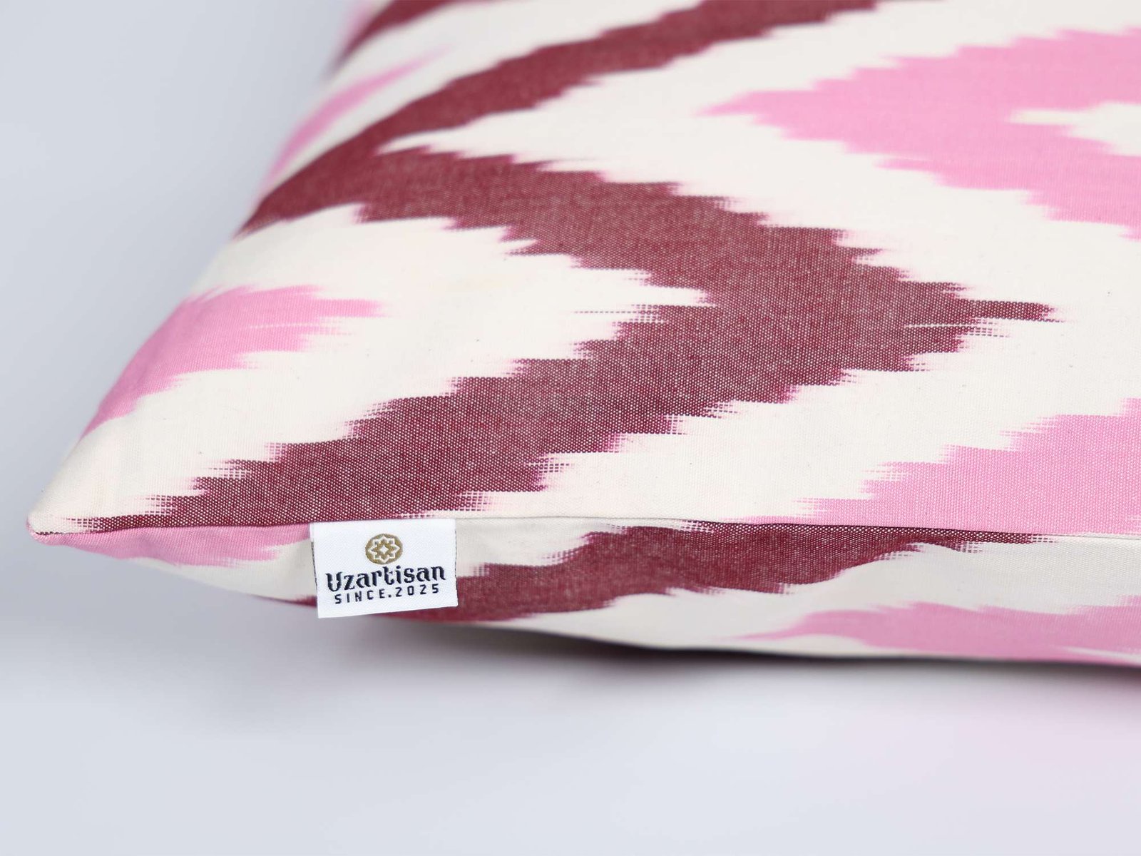 Pink Chevron Design Cushion Cover - Image 7