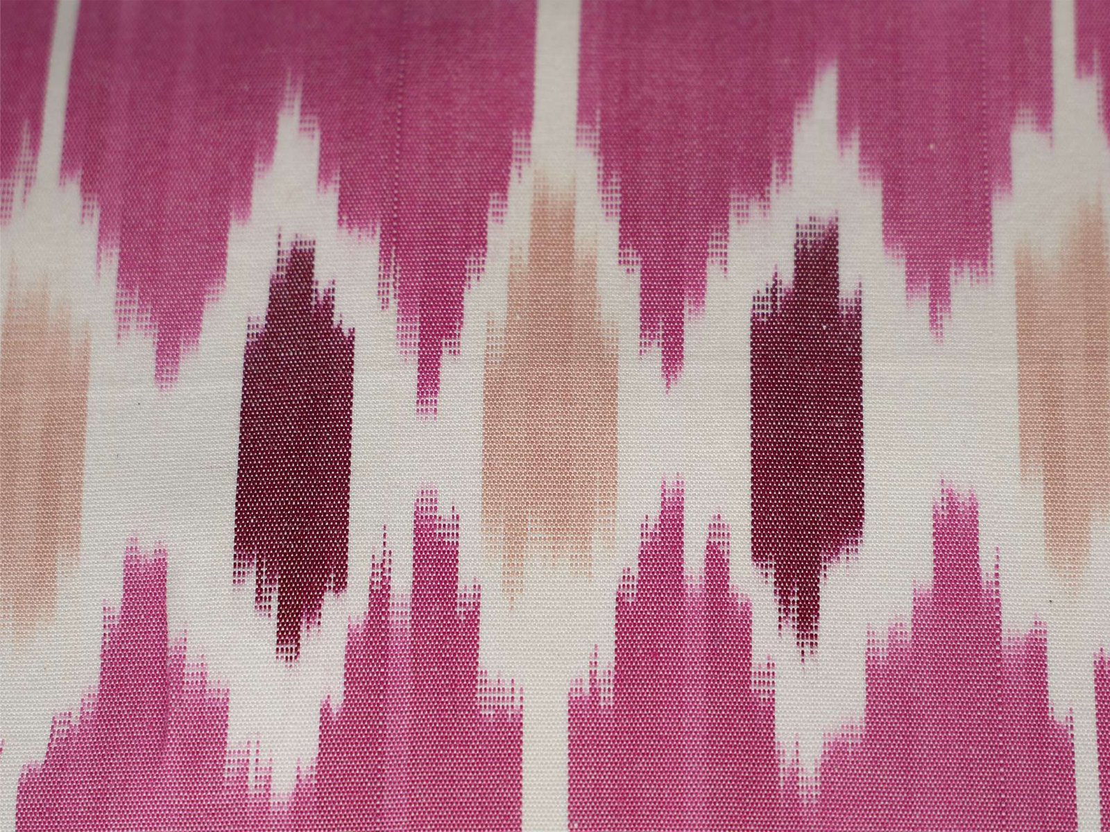 Pink Ikat Stripe Cushion Cover - Image 7