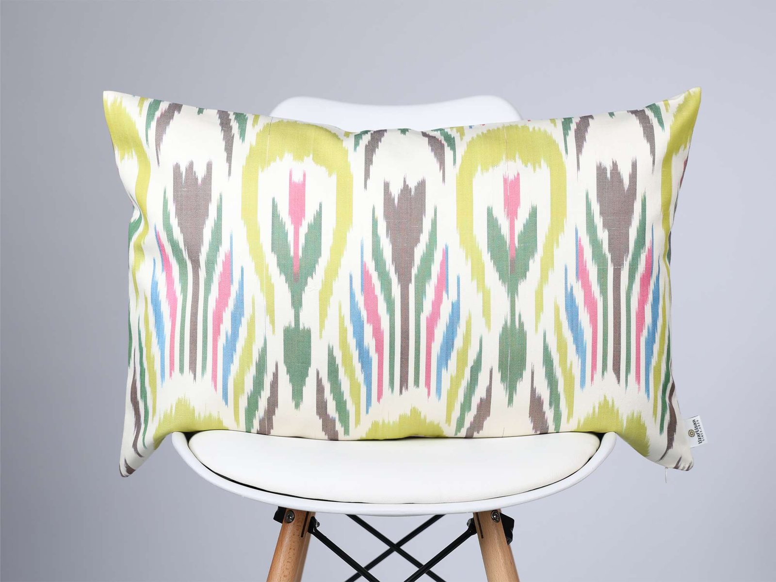 Boho Multicolor Ikat Cushion Cover